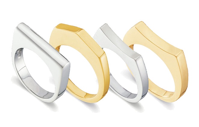 Geometric Inspired Ring Designs