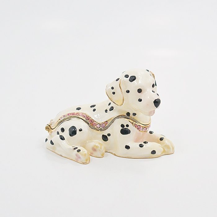 Puppy Dalmation Trinket Box & Necklace *Discontinued - Image 2