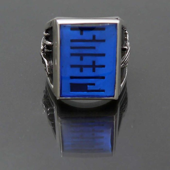 Sterling Silver Religious Illusion Jesus Ring