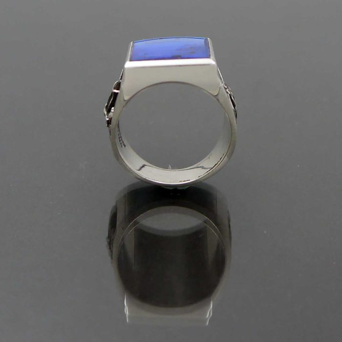 Sterling Silver Religious Illusion Jesus Ring - Image 4