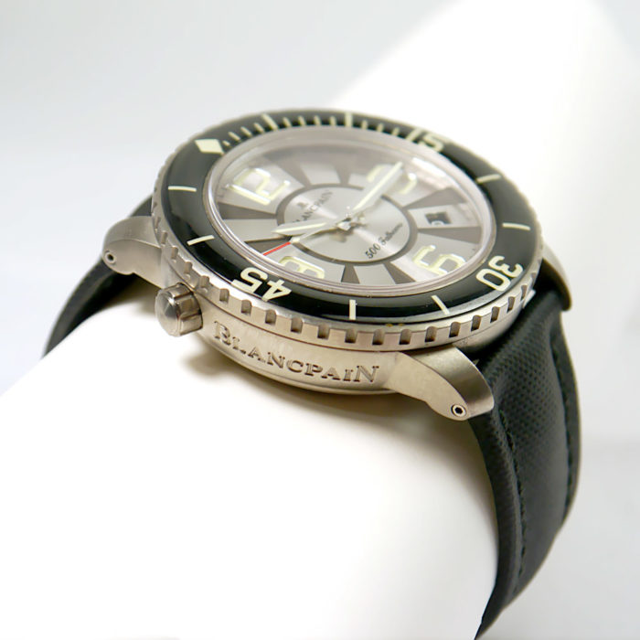 Limited Edition Blancpain Fifty Fathoms 500 Fathoms Automatic Men's Watch 50015 12B30 52B - Image 3