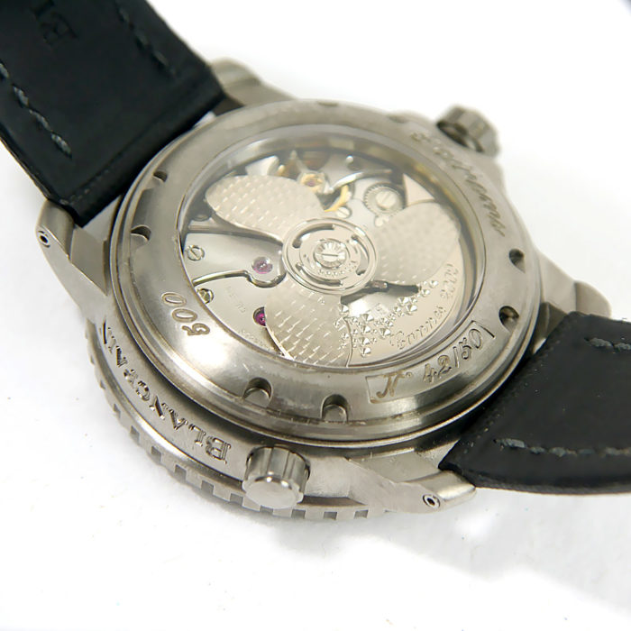 Limited Edition Blancpain Fifty Fathoms 500 Fathoms Automatic Men's Watch 50015 12B30 52B - Image 4