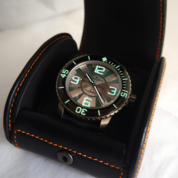 Limited Edition Blancpain Fifty Fathoms 500 Fathoms Automatic Men's Watch 50015 12B30 52B - Image 8