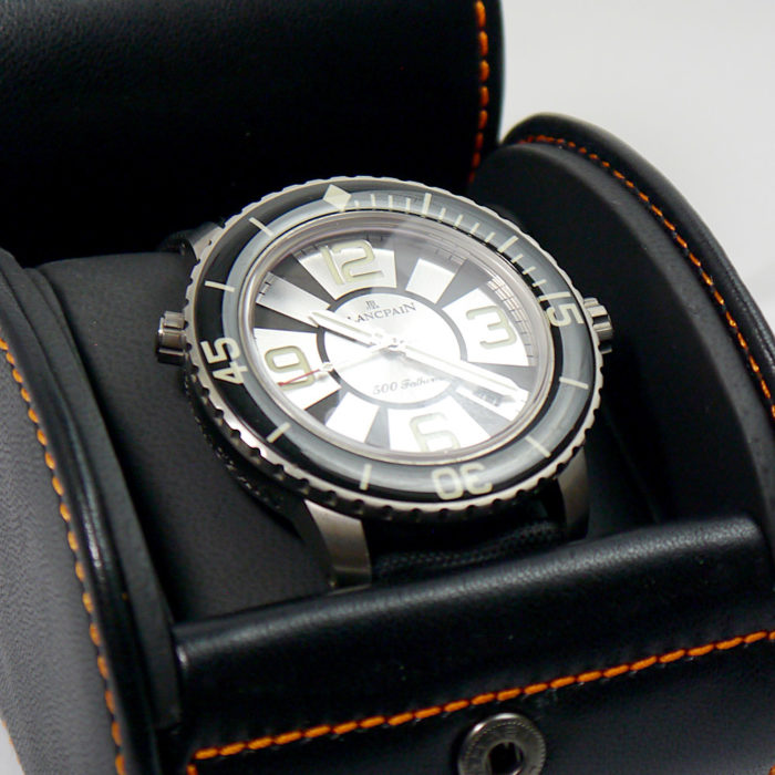 Limited Edition Blancpain Fifty Fathoms 500 Fathoms Automatic Men's Watch 50015 12B30 52B - Image 7