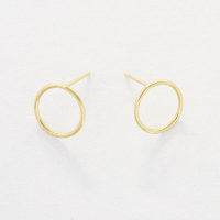 The Endless Earrings by Jewelsmith in 14k Gold