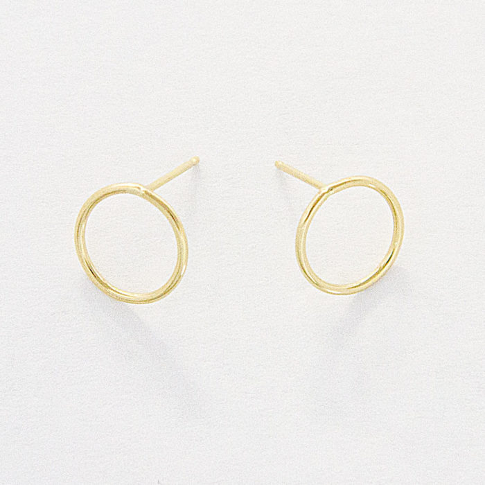 The Endless Earrings by Jewelsmith in 14k Gold
