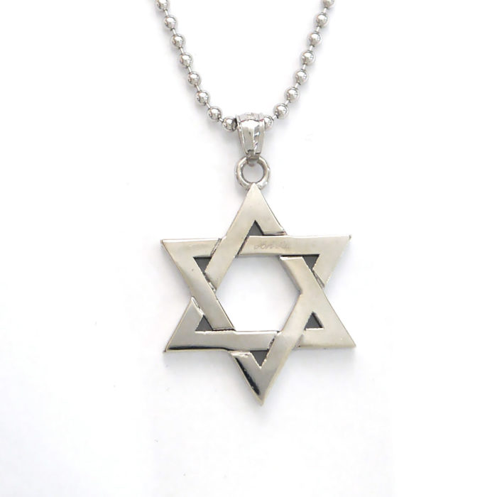 14k Star Of David Diamond Pendant - Image 2