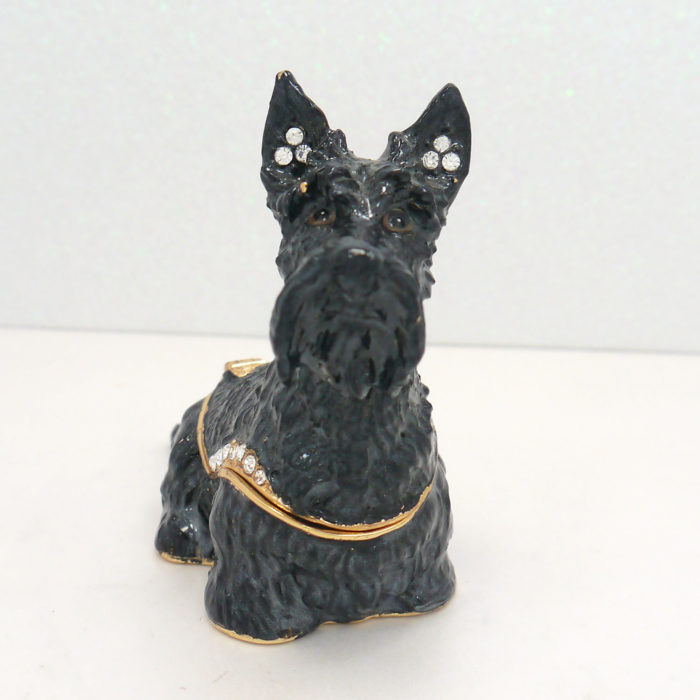 Mister Scottie Trinket Box & Necklace