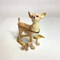Sir Schnauzer Trinket Box & Necklace