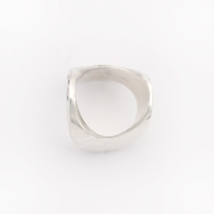 Hammered Ring, Large "Wave" Design - Image 2