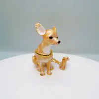 Starlight Chihuahua Trinket Box & Necklace - Image 2