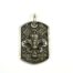 Large Fleur De Lis Relic Dog Tag