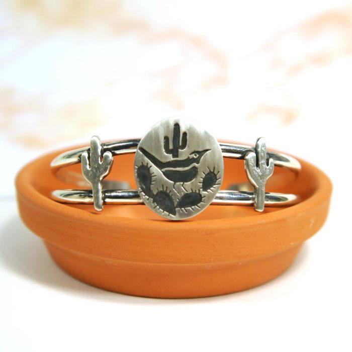 Arizona Desert Theme Bracelet with Cactus