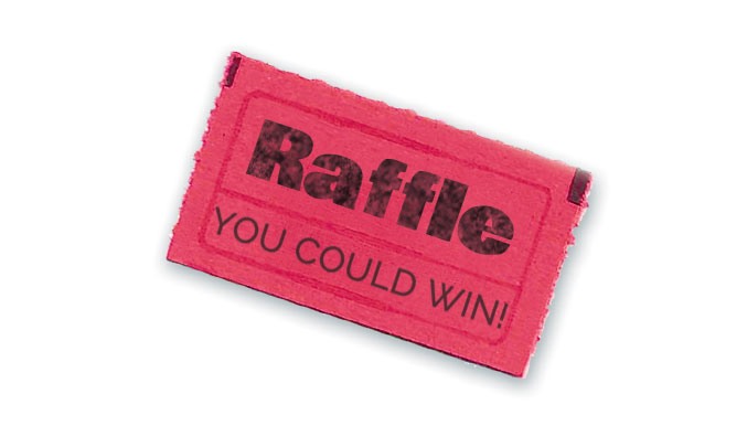 raffle-ticket Collect your ticket during the sale