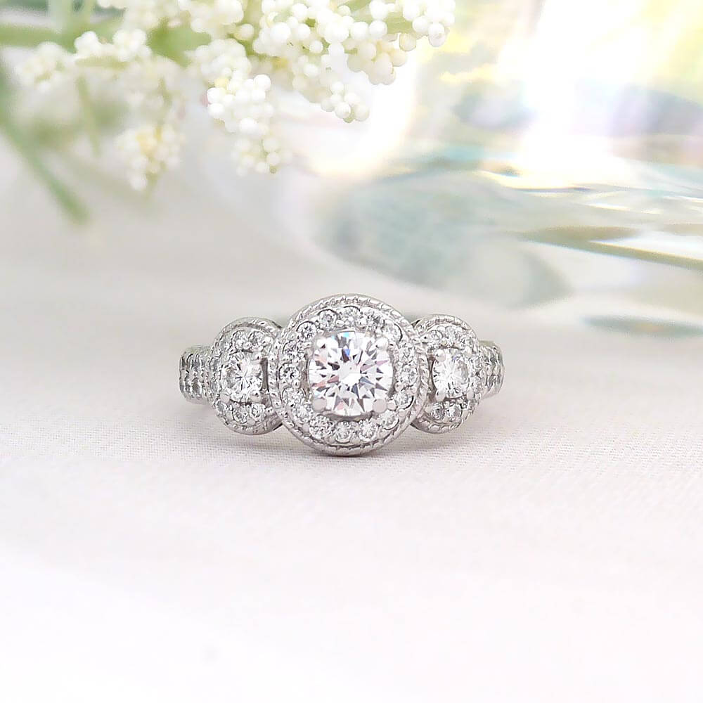 Do you have a low-profile engagement ring? We've got you covered, our team  specializes in crafting custom wedding bands that beautifully… | Instagram