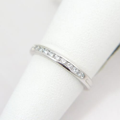 Tiffany & Co Platinum Diamond Wedding Band