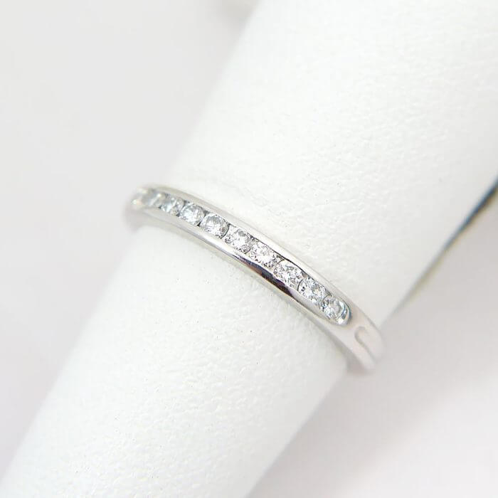 Tiffany & Co Platinum Diamond Wedding Band
