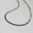 Black Diamond Bead Necklace