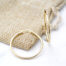 14k Yellow Gold Classic High Polish Hoop Earrings