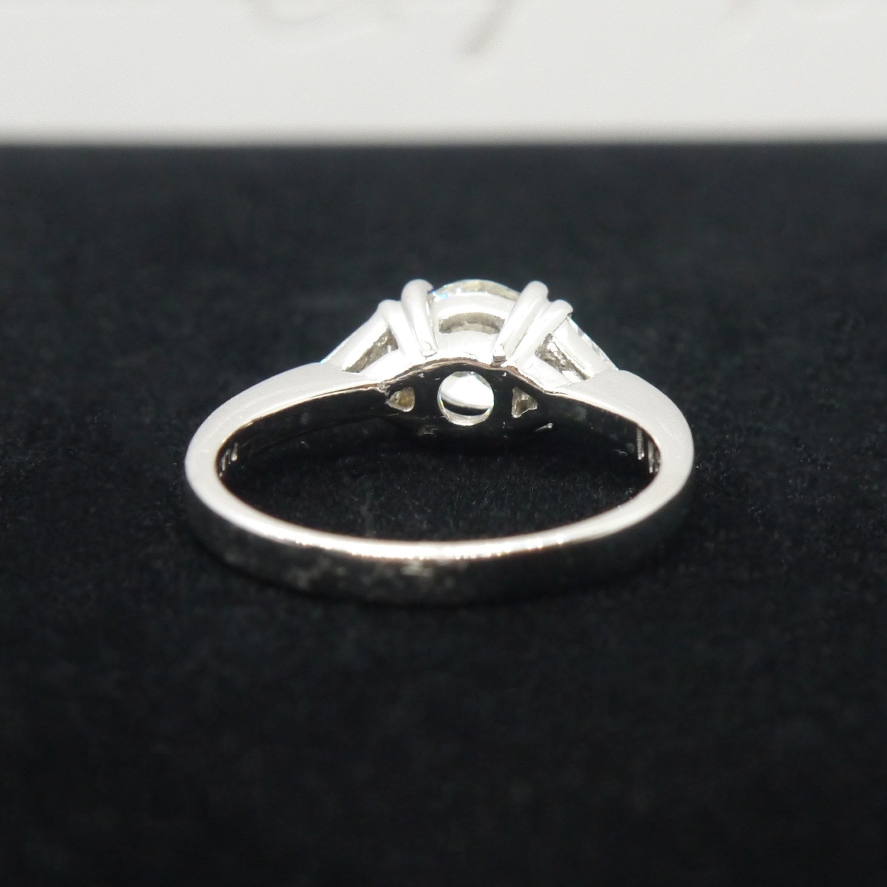 Tapered Engagement Ring