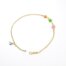 14k Yellow Gold Sea Life Anklet