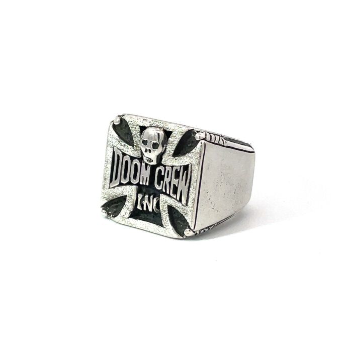 Dooms Crew Inc. Ring by Black Label Society Band in Sterling Silver - Image 3