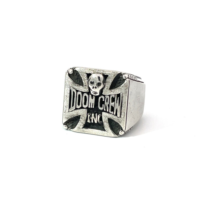 Dooms Crew Inc. Ring by Black Label Society Band in Sterling Silver - Image 4