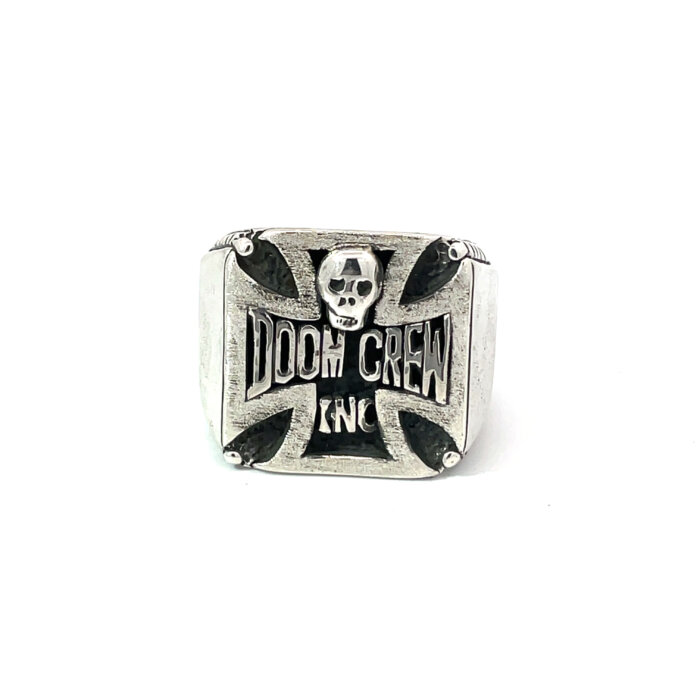 Dooms Crew Inc. Ring by Black Label Society Band in Sterling Silver