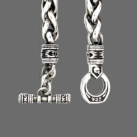24" Sterling Silver Toggle Necklace Chain by Night Rider - Image 2