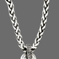 24" Sterling Silver Toggle Necklace Chain by Night Rider - Image 4