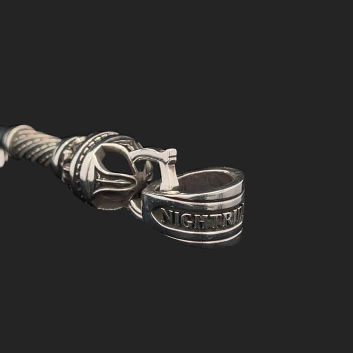 Sterling Silver Queen's Key Pendant by Night Rider - Image 4
