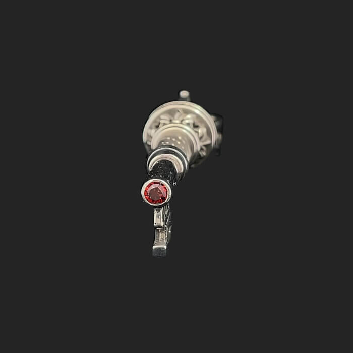 Sterling Silver Queen's Key Pendant by Night Rider - Image 3