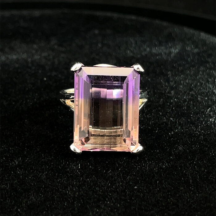 10ct Ametrine Ring in Sterling Silver - Image 5