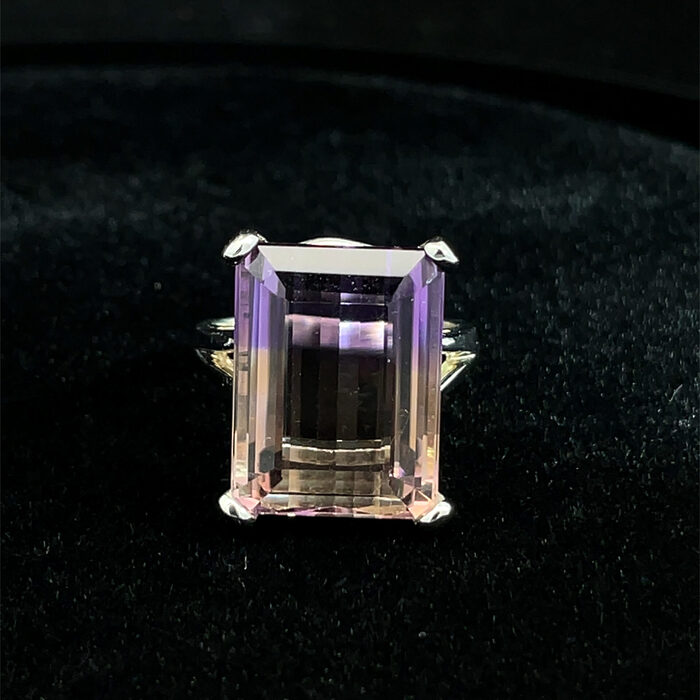 10ct Ametrine Ring in Sterling Silver - Image 2