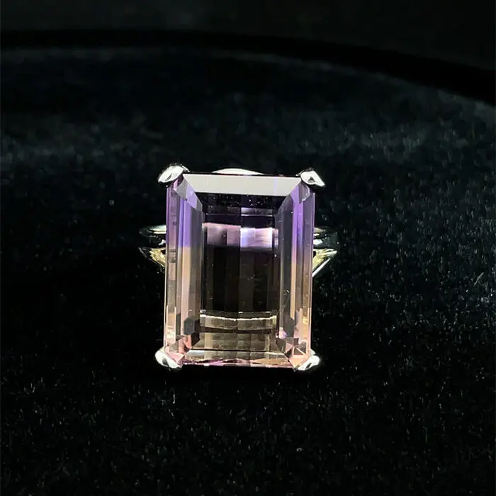 10ct Ametrine Ring in Sterling Silver - Image 2